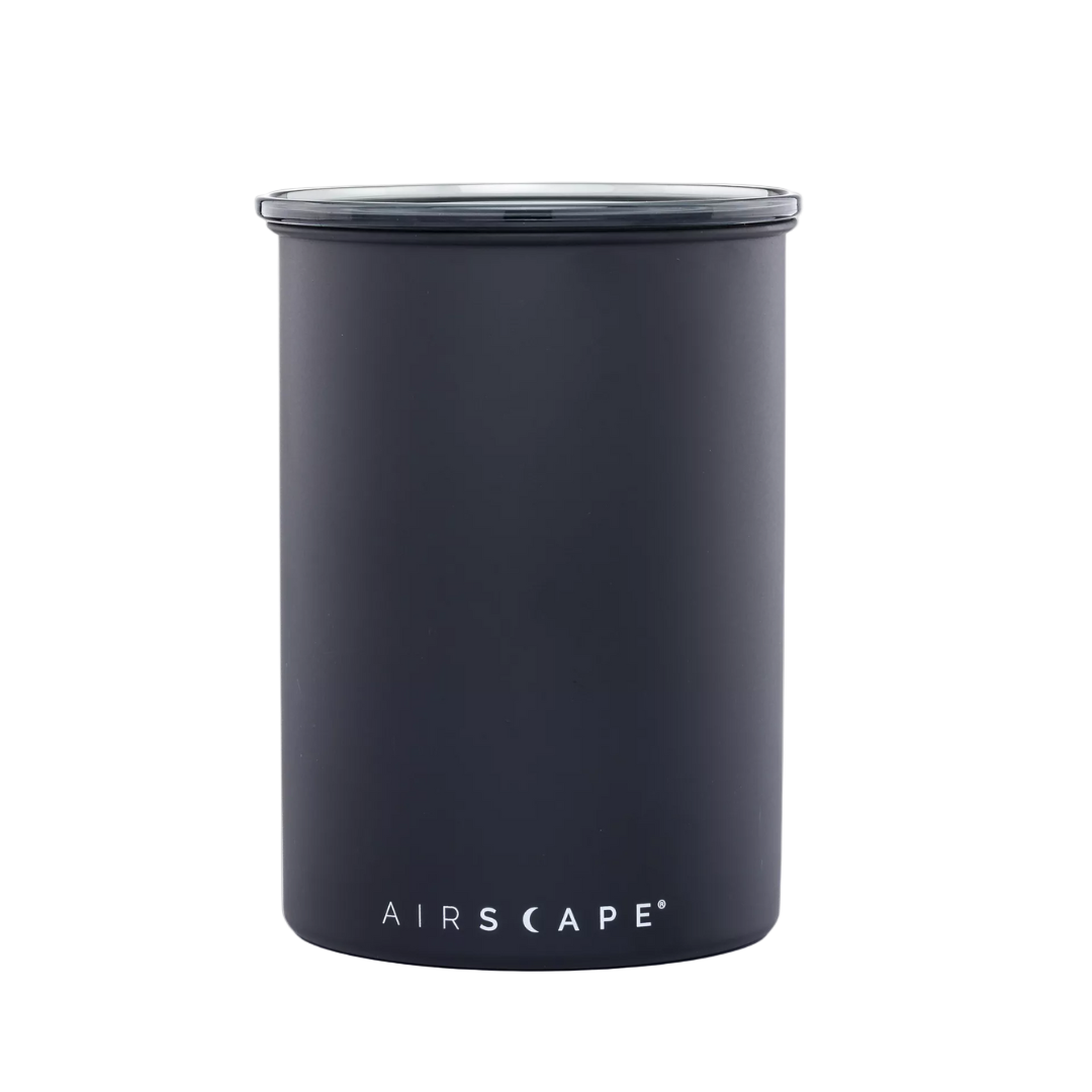 Airscape AS2804, Petite Boîte De Conservation Pour Café, Récipient D'arôme, Acier Inoxydable Et Plastique Rouge