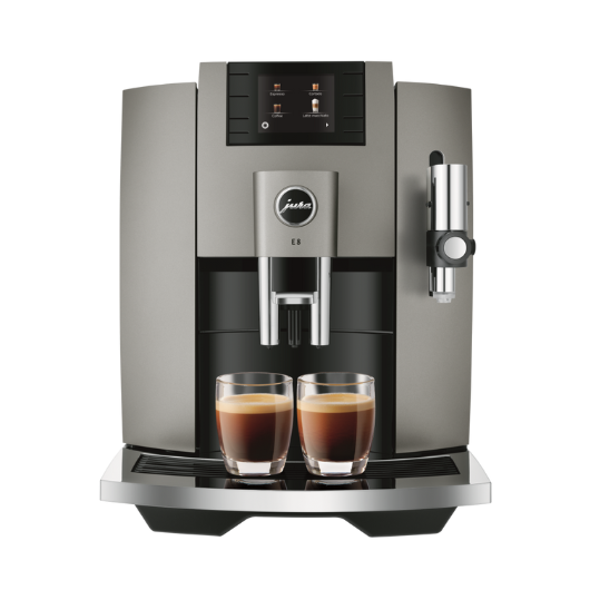 Jura E8 Dark Inox, Machine à café en grains